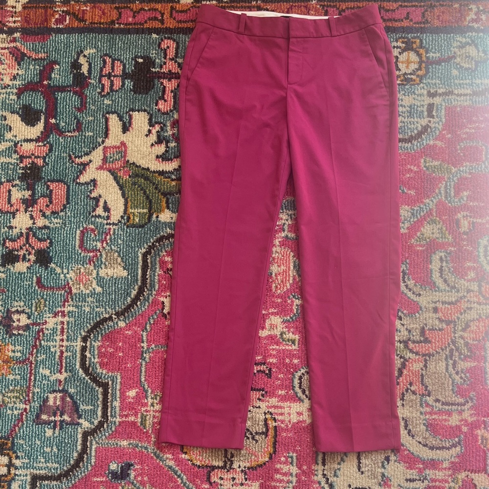 Banana Republic Fuchsia Ankle Pants